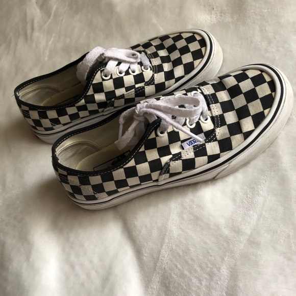Vans | Shoes | Vans Checkered Lace Up 